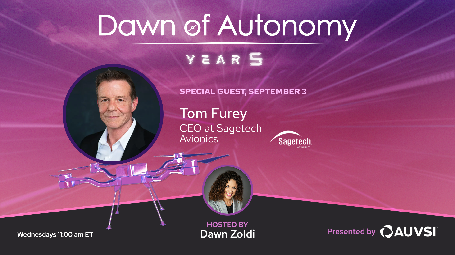 Tom Furey, CEO, Sagetech Avionics | Dawn of Autonomy | Episode 87