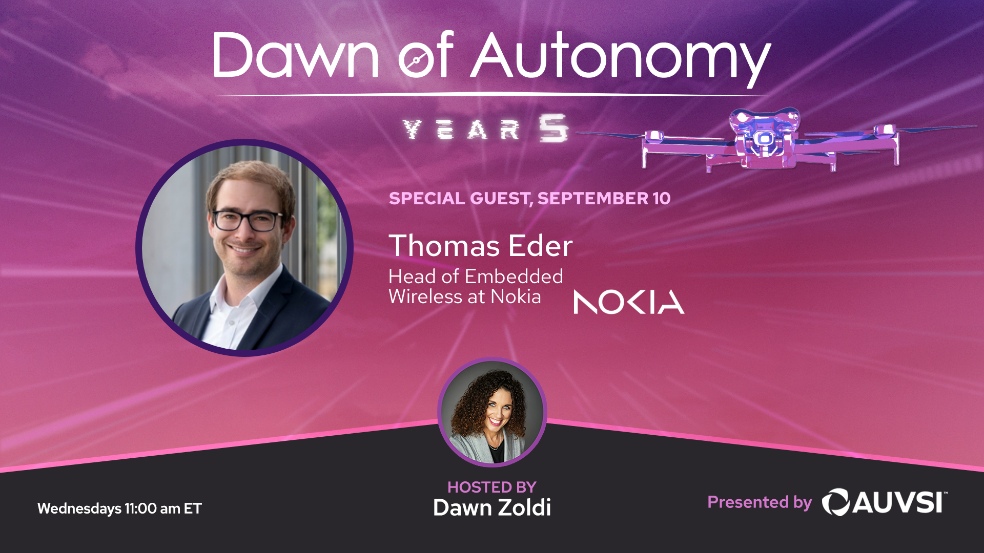 Thomas Eder, Head of Embedded Wireless Solutions at Nokia | Dawn of Autonomy | Episode 88