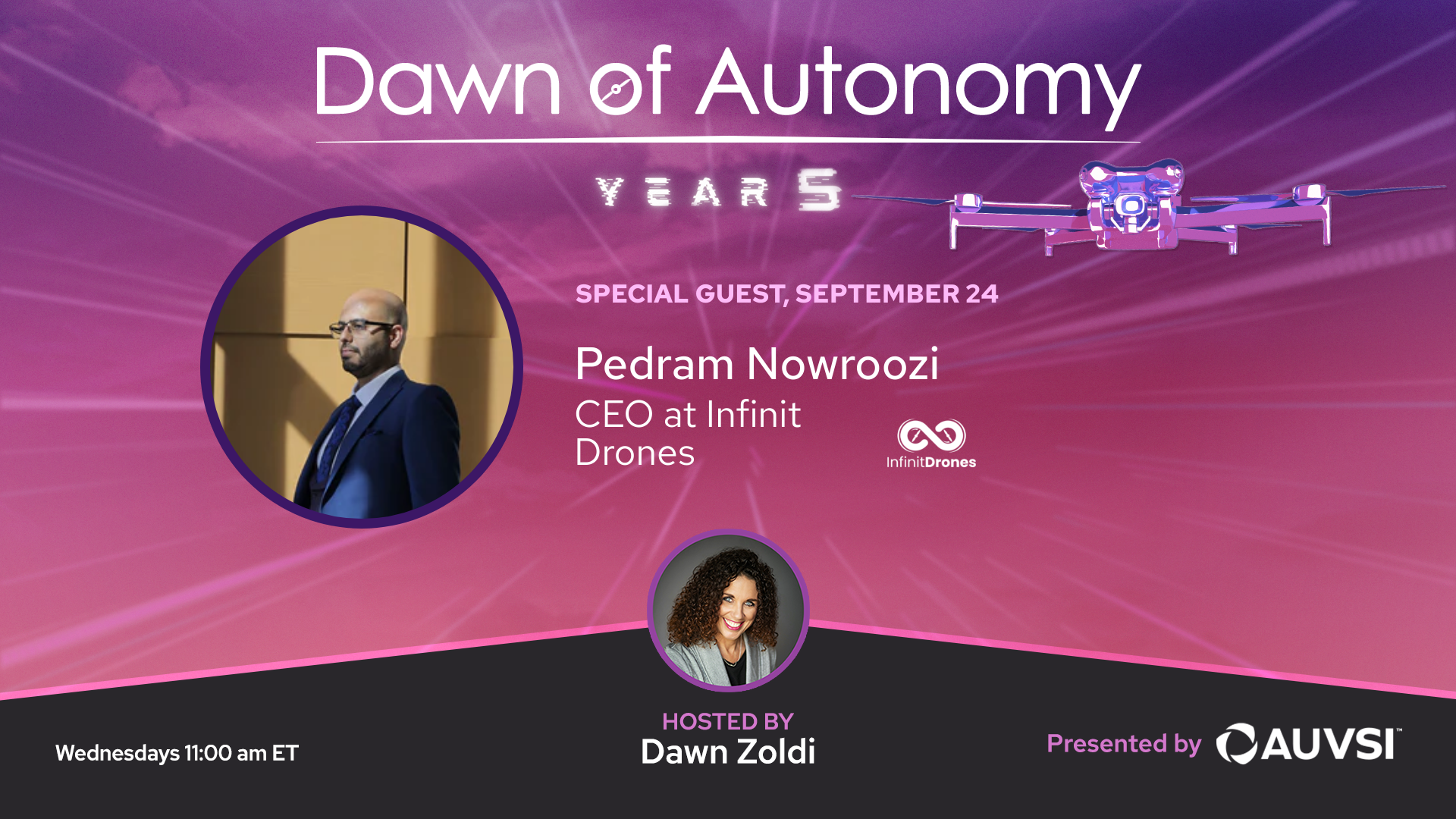 Pedram Nowroozi, Founder and CEO, Nested Technologies & Infinit Drones | Dawn of Autonomy | Episode 90