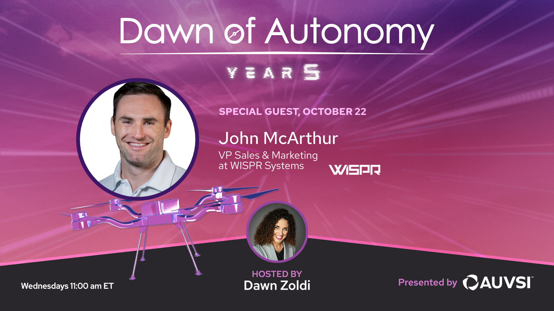John McArthur, Vice President of Sales & Marketing at WISPR Systems | Dawn of Autonomy | Episode 94
