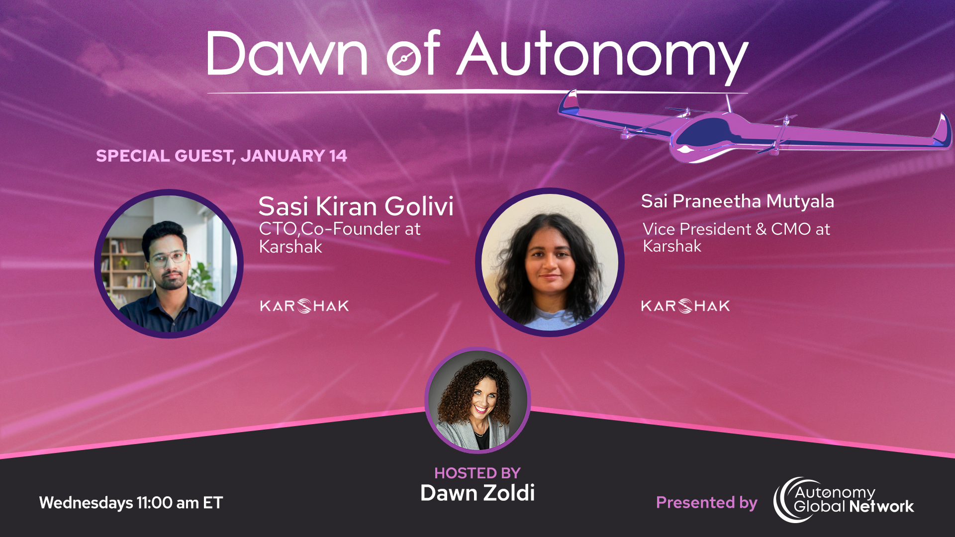 Sasi Kiran Golivi, CTO, Co-Founder & Sai Praneetha Mutyala, Vice President & CMO, Karshak | Dawn of Autonomy | Episode 104