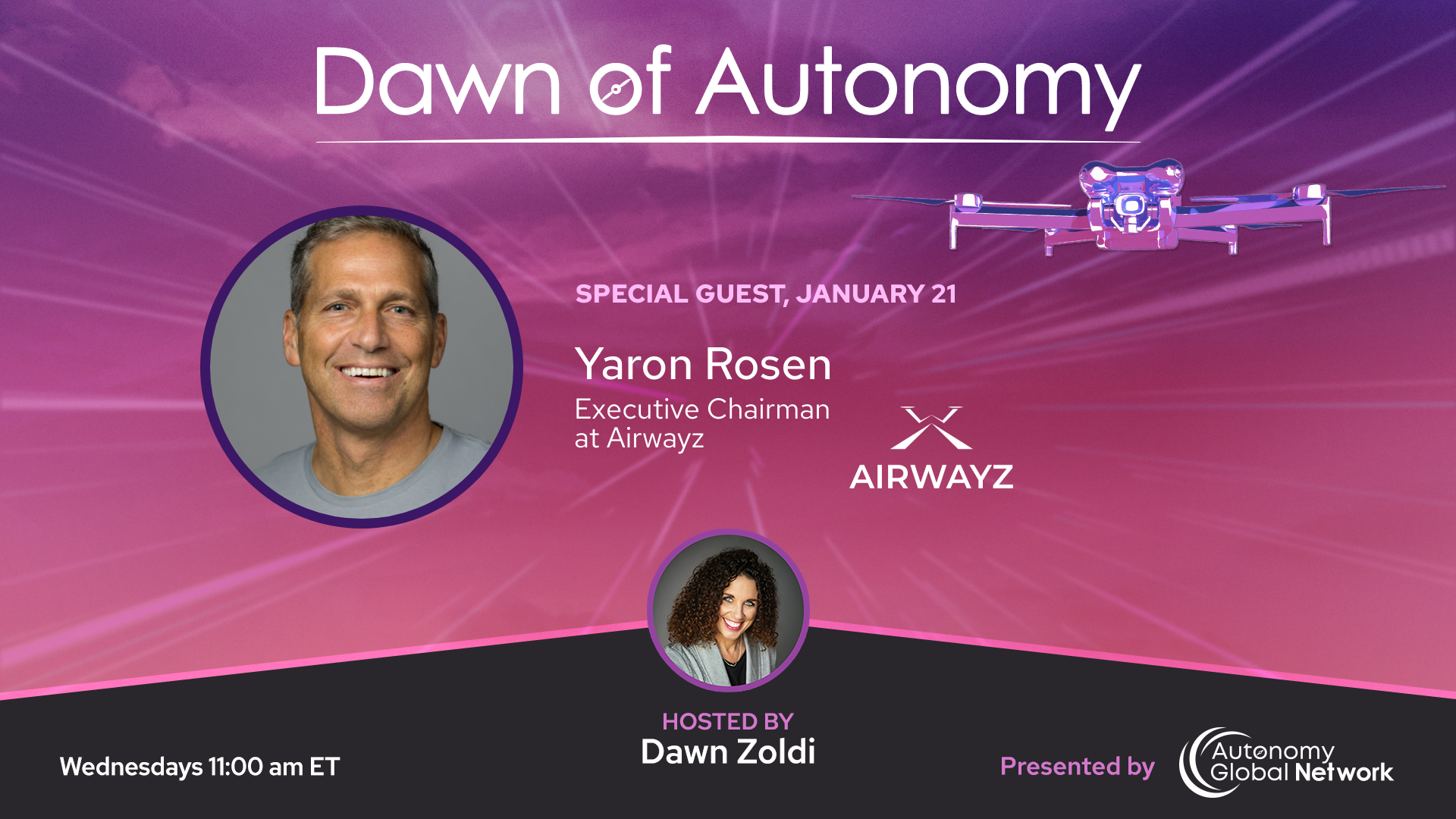 Yaron Rosen, Executive Chairman, Airwayz | DAWN OF AUTONOMY | EPISODE 105