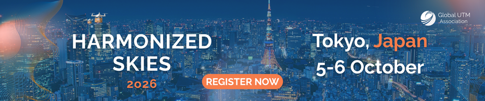 Harmonized Skies 2026 banner: Tokyo, Japan, October 5–6, with a prominent Register Now button.