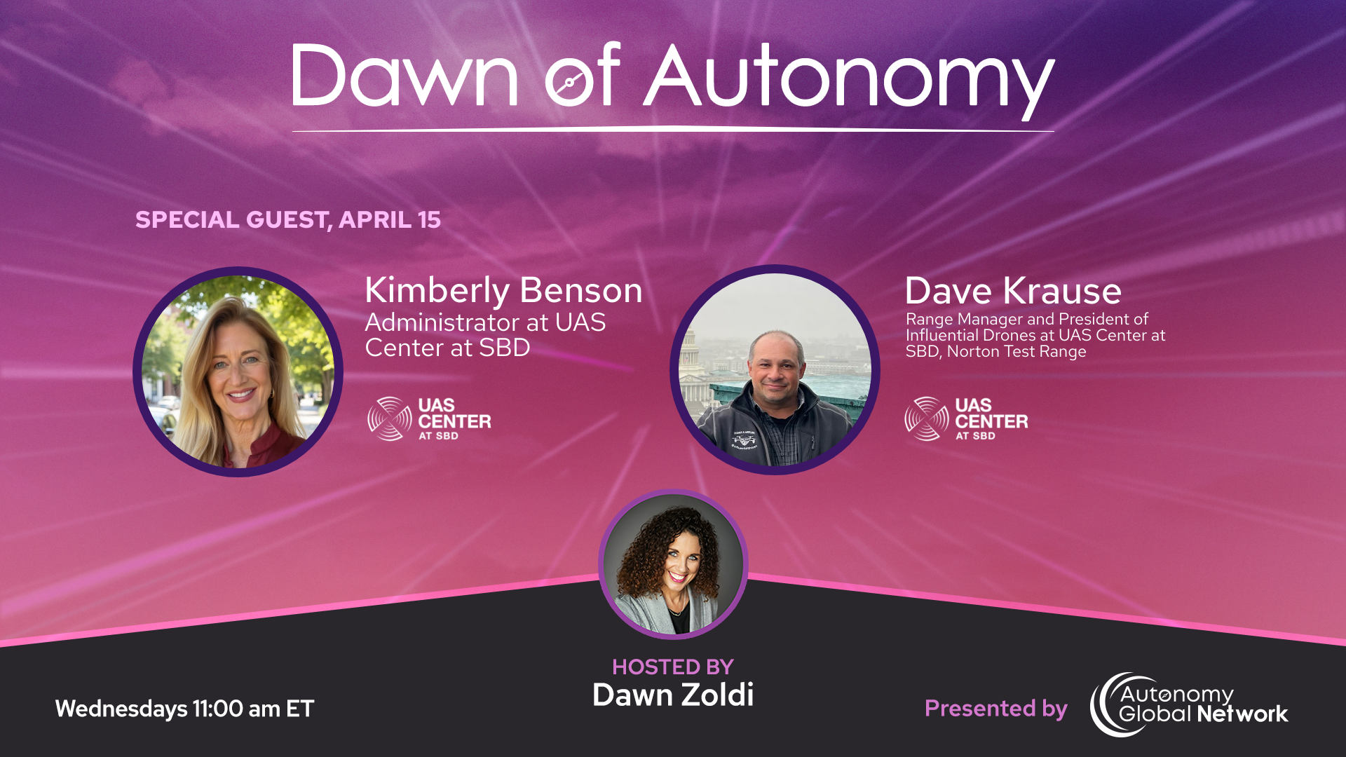 Kimberly Benson & Dave Krause, UAS Center at SBD | Dawn of Autonomy | Episode 117