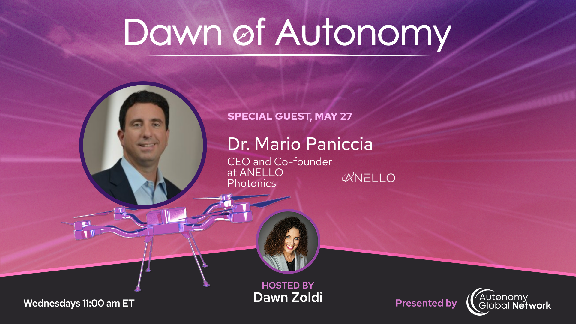 Dr. Mario Paniccia, CEO and Co-founder , ANELLO Photonics | Dawn of Autonomy | Episode 123