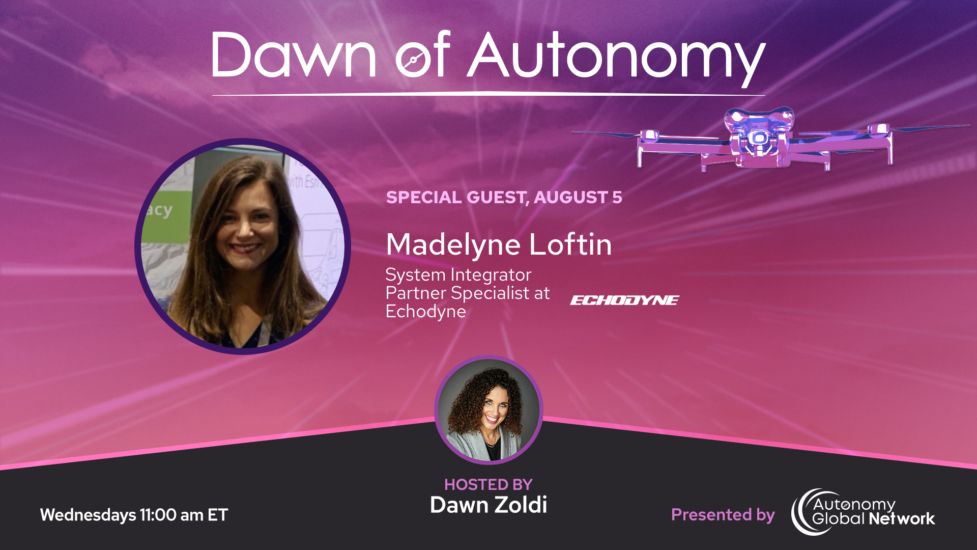 Madelyne Loftin System Integrator Partner, Echodyne | Dawn of Autonomy | Episode 133