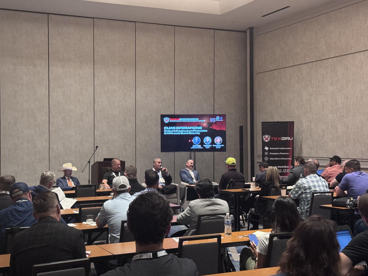 For the first time, the counter-UAS topic became one of the hottest points of discussion at the Energy Drone and Robotics Coalition Summit; DRONERESPONDERS helped lead the conversation.
