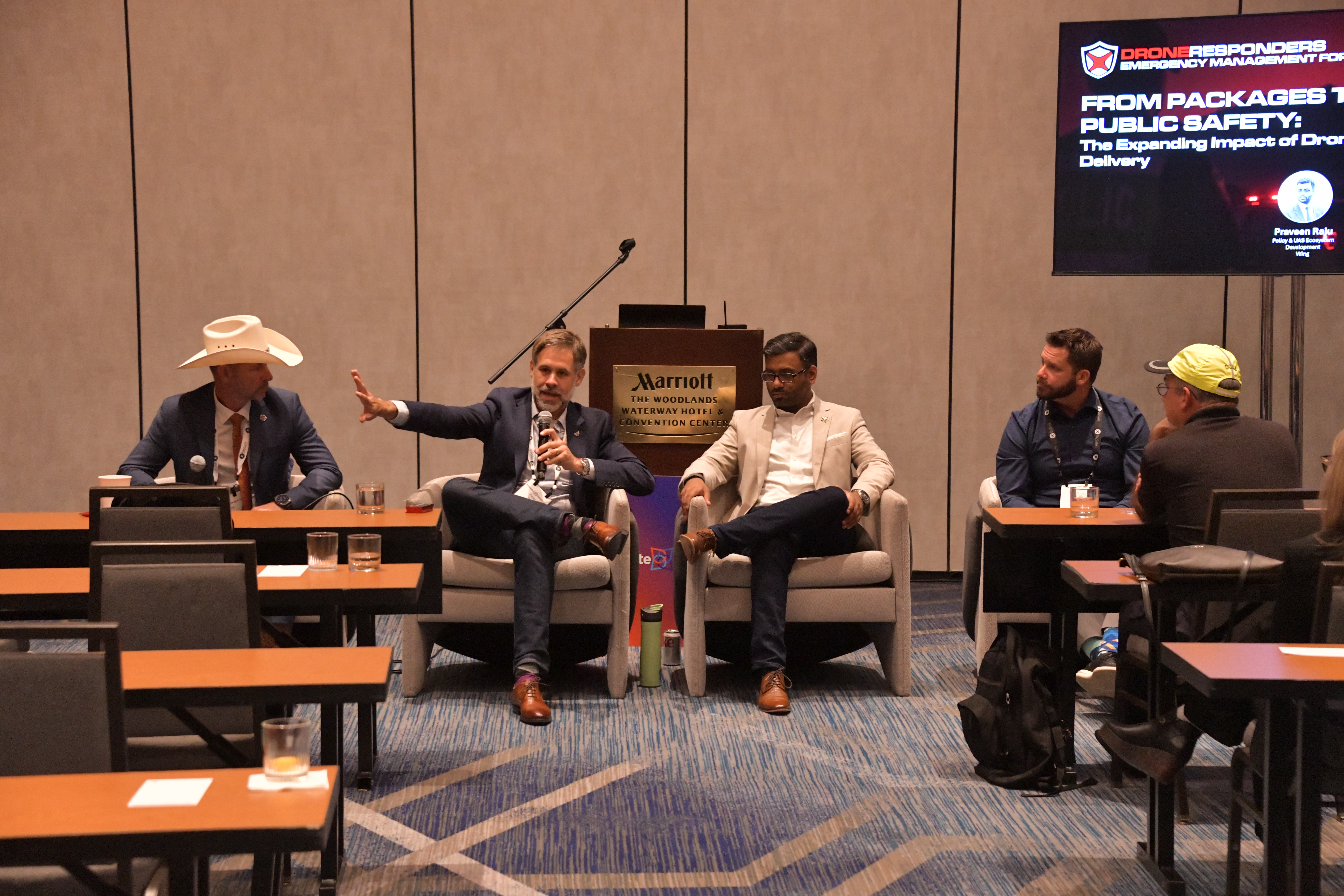 The nexus between package delivery and complex operations that involve UTM was another hot topic at the Energy Drone and Robotics Coalition Summit.