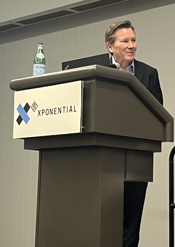 Moderator Michael Atkinson, a partner at Crowell.