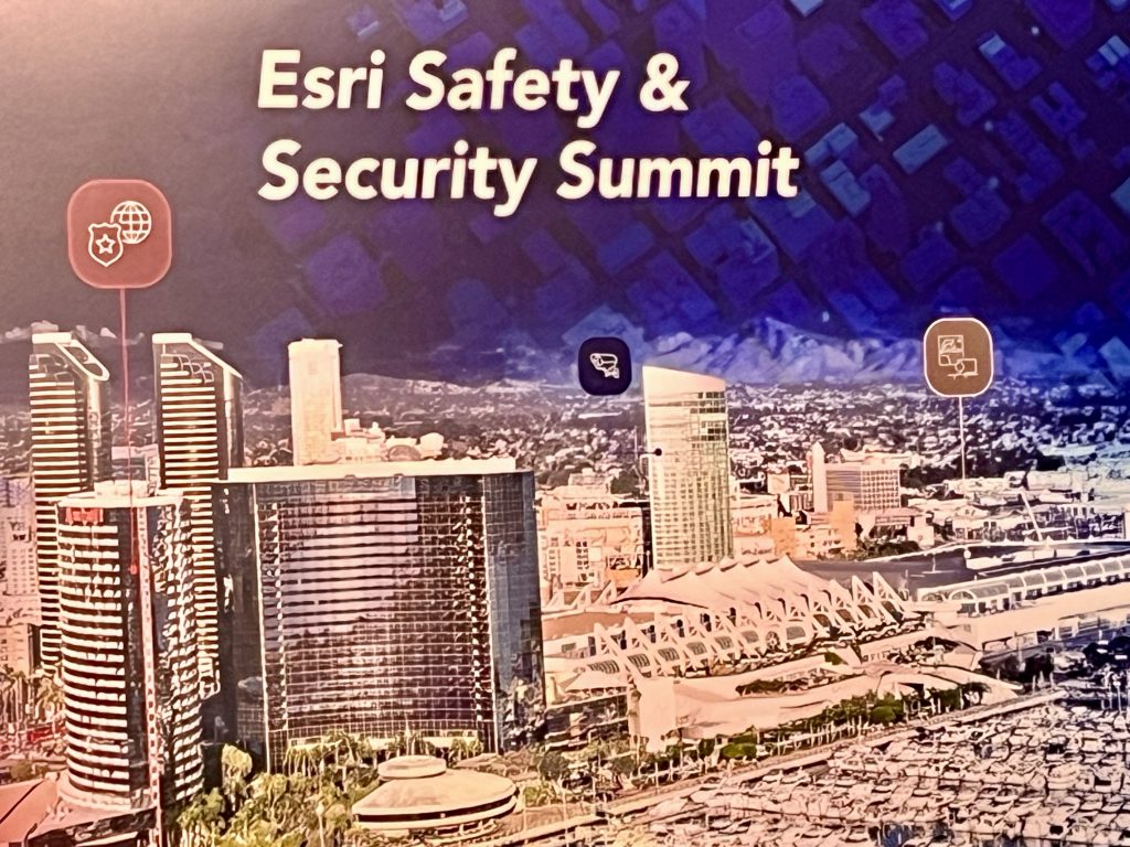 The annual 2-day Esri Safety and Security Summit was held in San Diego this July.