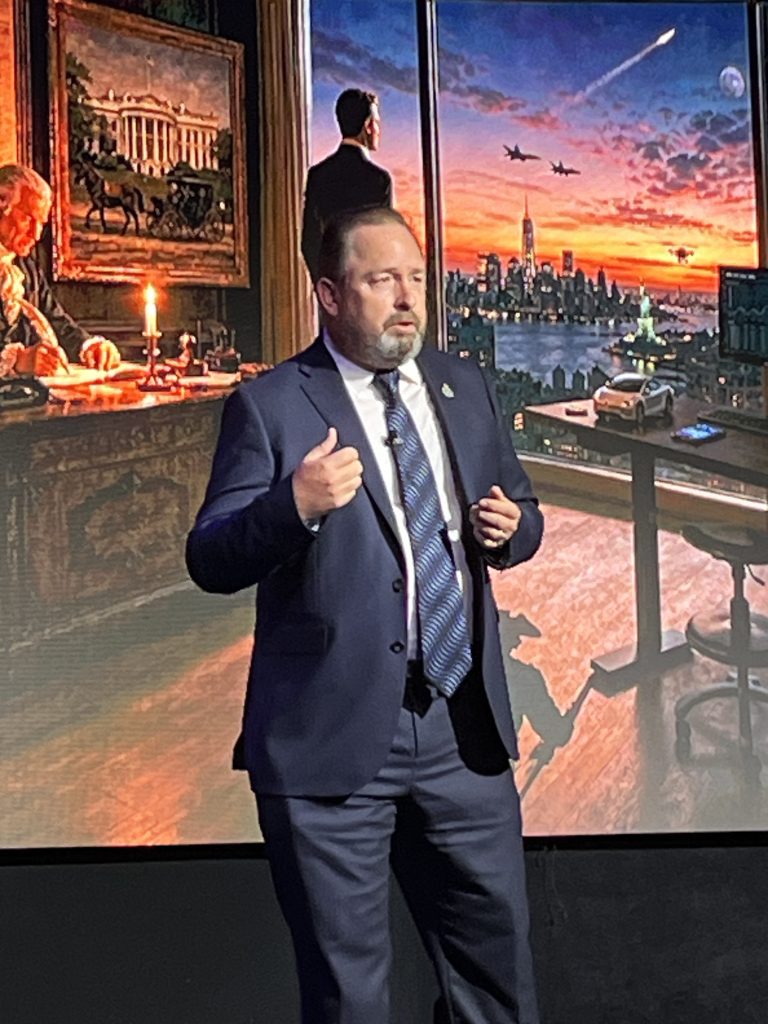 Service is actually an advocate for autonomy and the use of drones. His message was to prepare now, however, for threats emanating from the Ukraine war, especially when it ends.