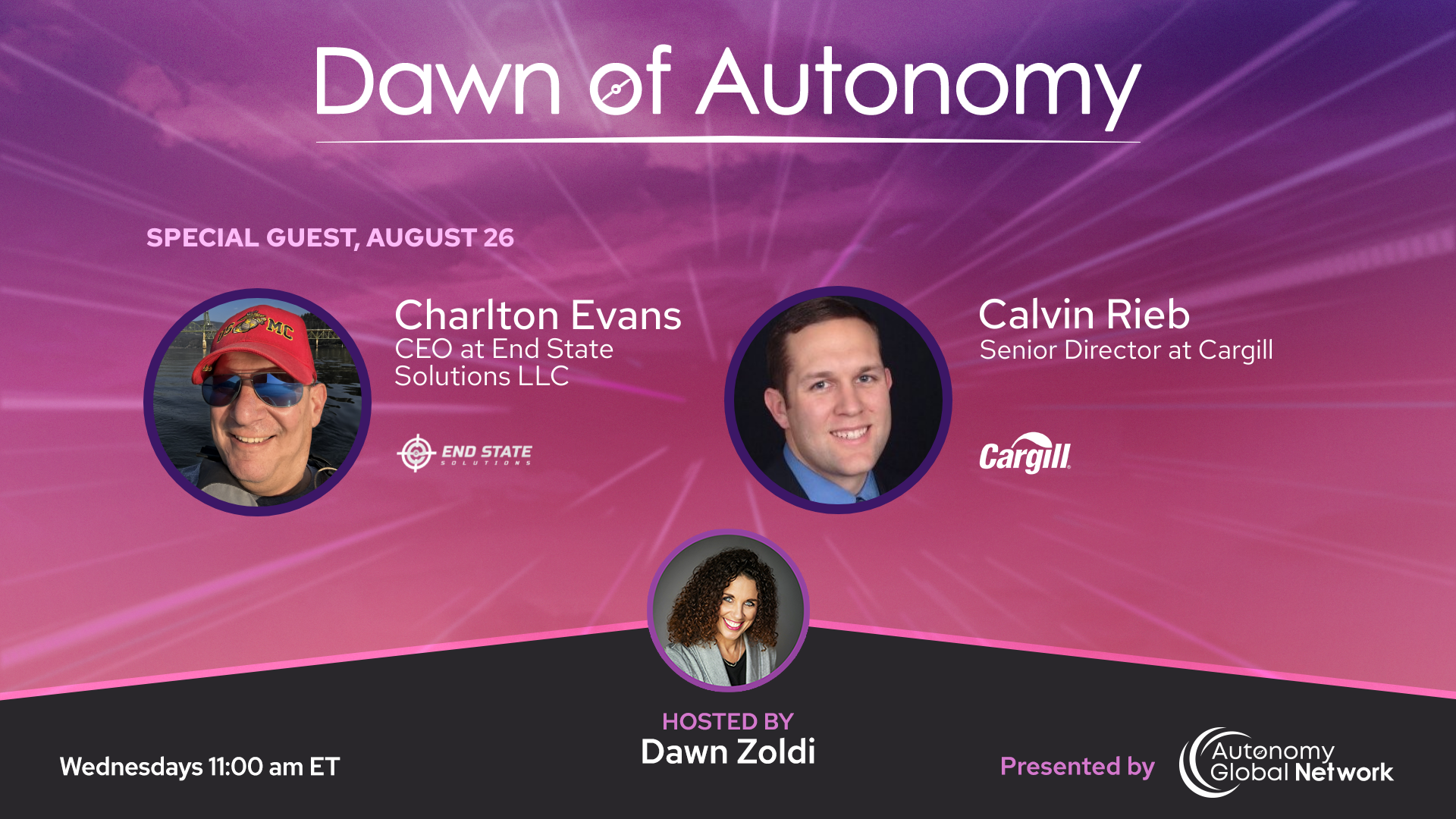 Charlton Evans & Calvin Rieb Senior Director at Cargill | Dawn of Autonomy Episode #136