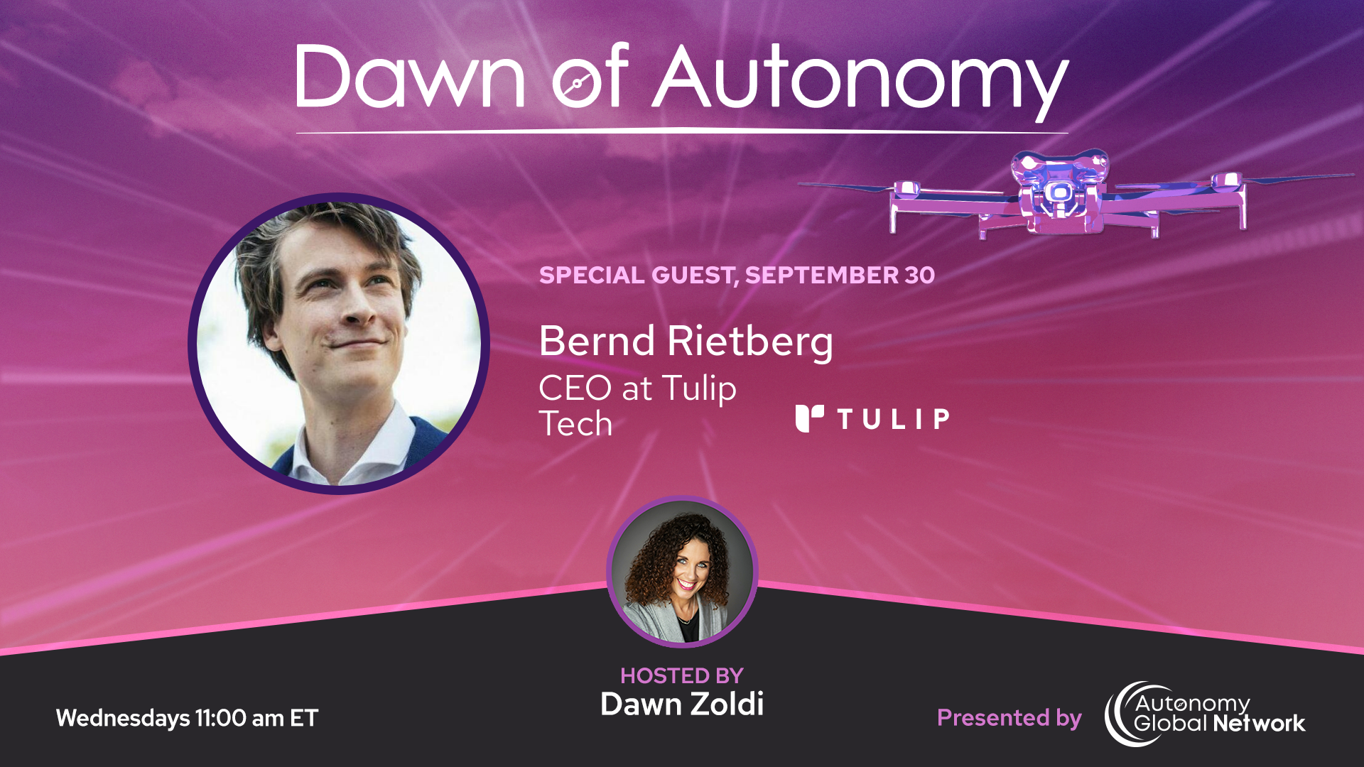 Bernd Rietberg, CEO, Tulip Tech | Dawn of Autonomy Episode #141
