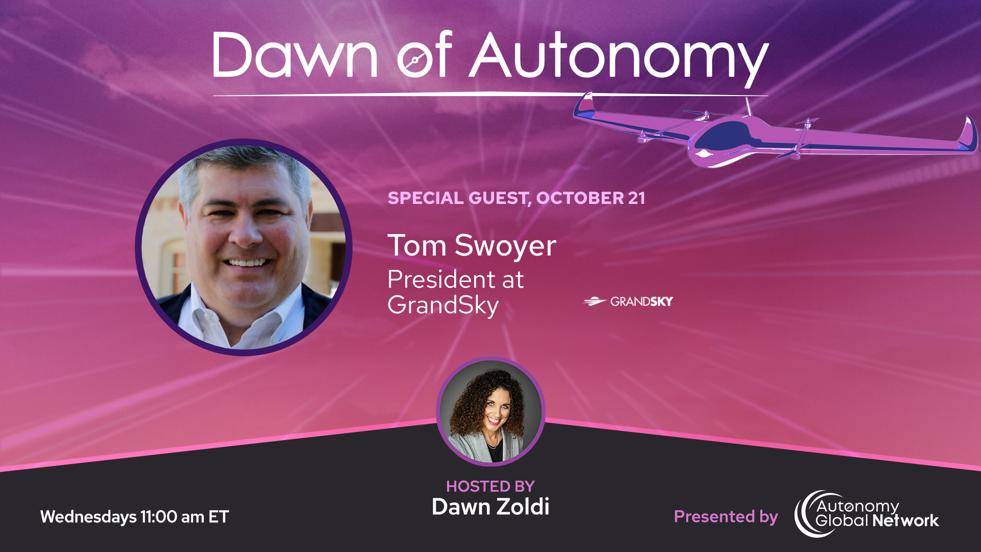 Tom Swoyer President at GrandSky | Dawn of Autonomy Ep. 144